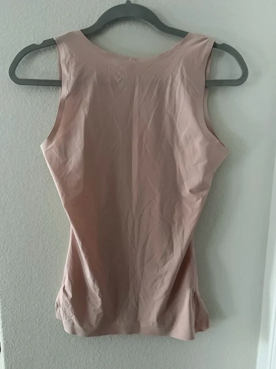 SPANX Women’s Scoop Neck Tank Top - Dusty Rose - Picture 4 of 6